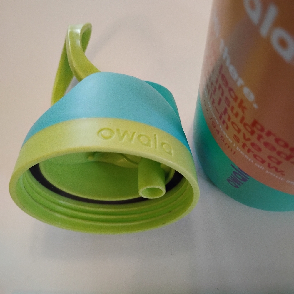 Owala Water Bottle,Freesip Insulated Stainless Steelwith Straw 32 Oz - Picture 2 of 10